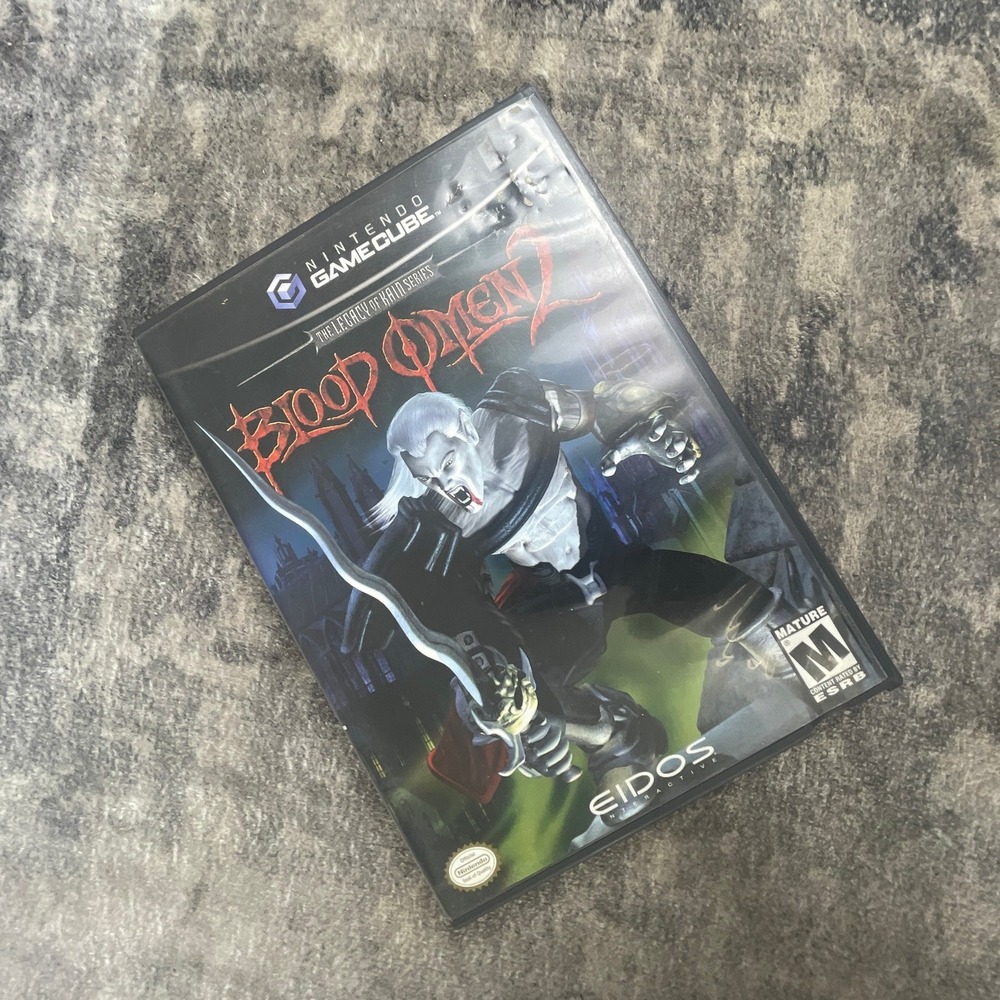 Blood Omen 2 Legacy of Kain Nintendo GameCube Video Game Black Label Eidos